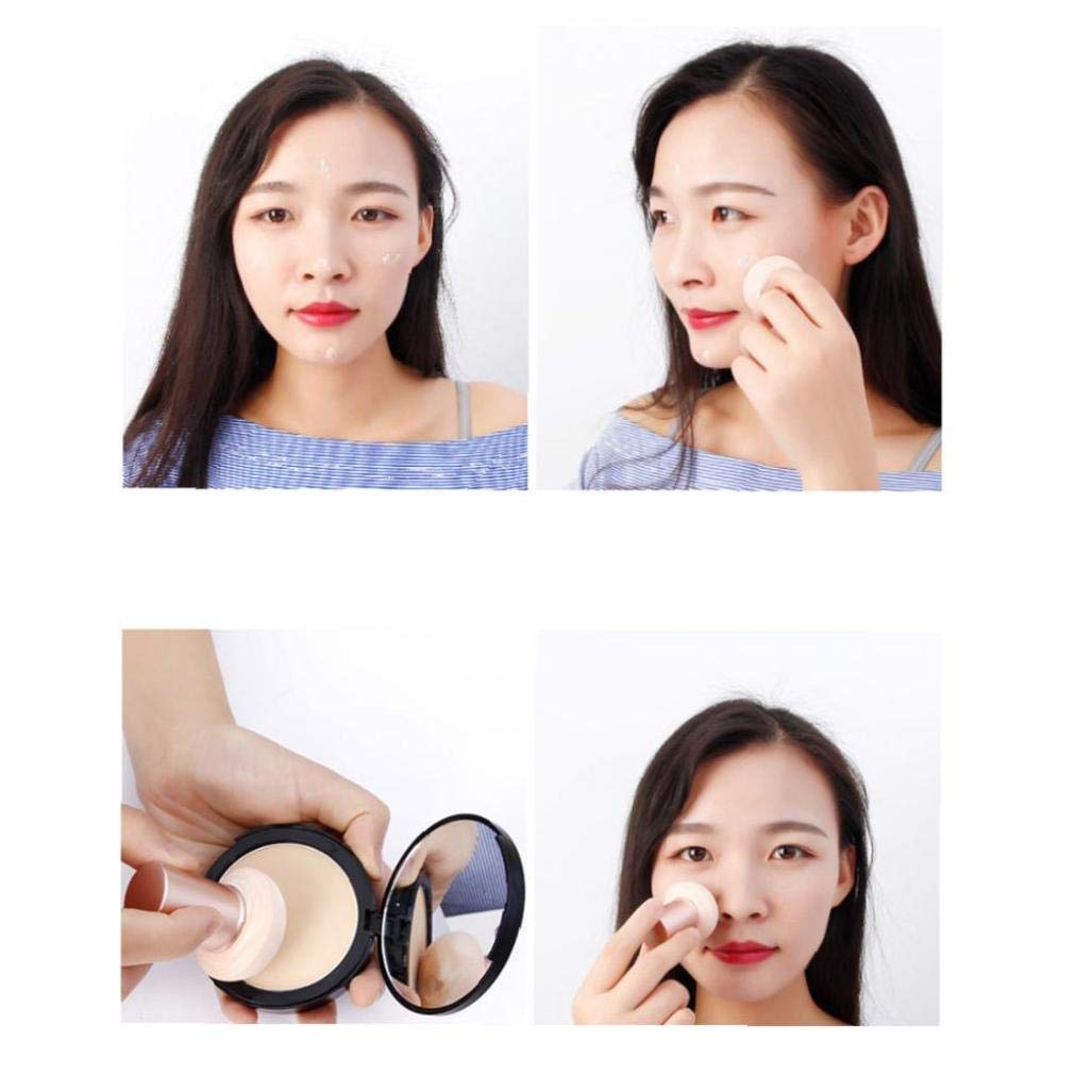 Premium Makeup Sponge & Brush Set - Mushroom Head Blending Sponge for Wet/Dry Foundation, Concealer - Pink & Gold Makeup Brushes Kit for Flawless Face Makeup Application - Perfect for Daily Use, Travel & Professional Makeup Artists