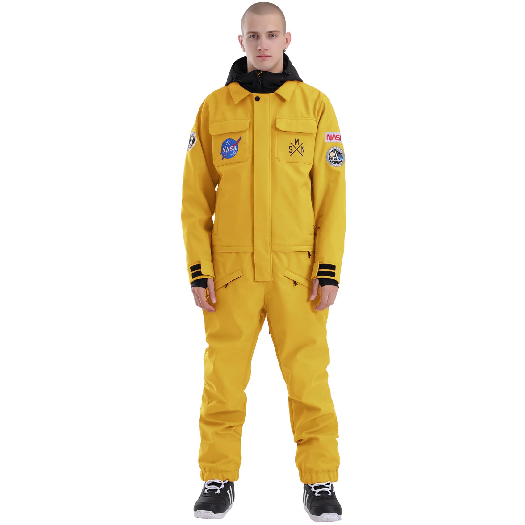 GSOU SNOW Ski Suits for Women & Men - Waterproof Windproof Insulated One-Piece Snowsuit | Winter Sports, Skiing, Snowboarding, Snowmobiling