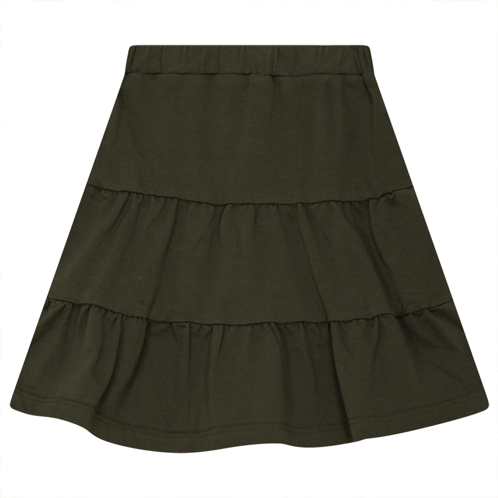 Elegant Tiered Skirt for Women - Flowy Layered Midi Skirt with Elastic Waist | Perfect for Casual Outfits, Summer Dresses & Boho Fashion