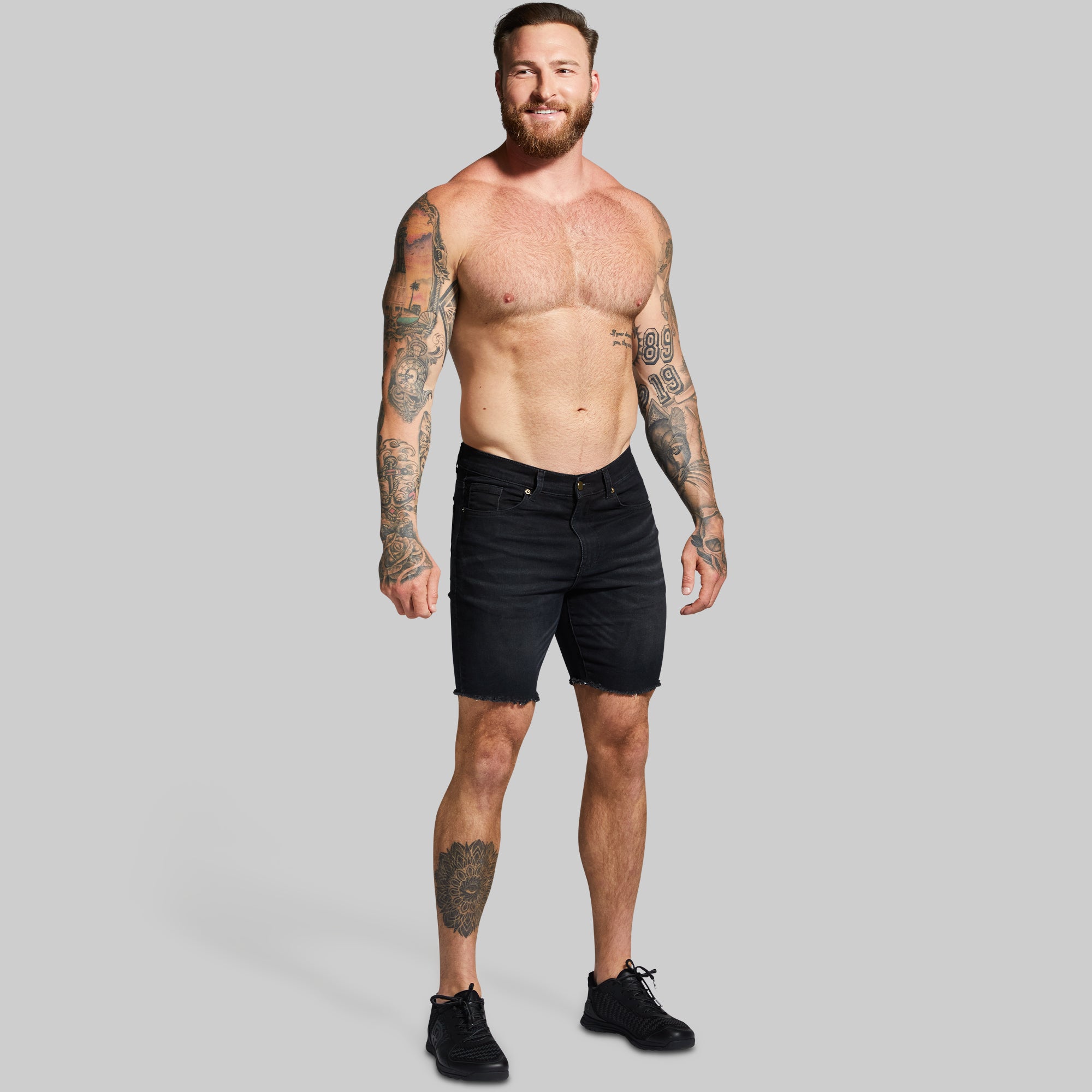 Stretchy Denim Jorts for Women - High Waist Black Jean Shorts with Flex Comfort | Perfect for Summer Outfits, Beach Vacations & Casual Wear