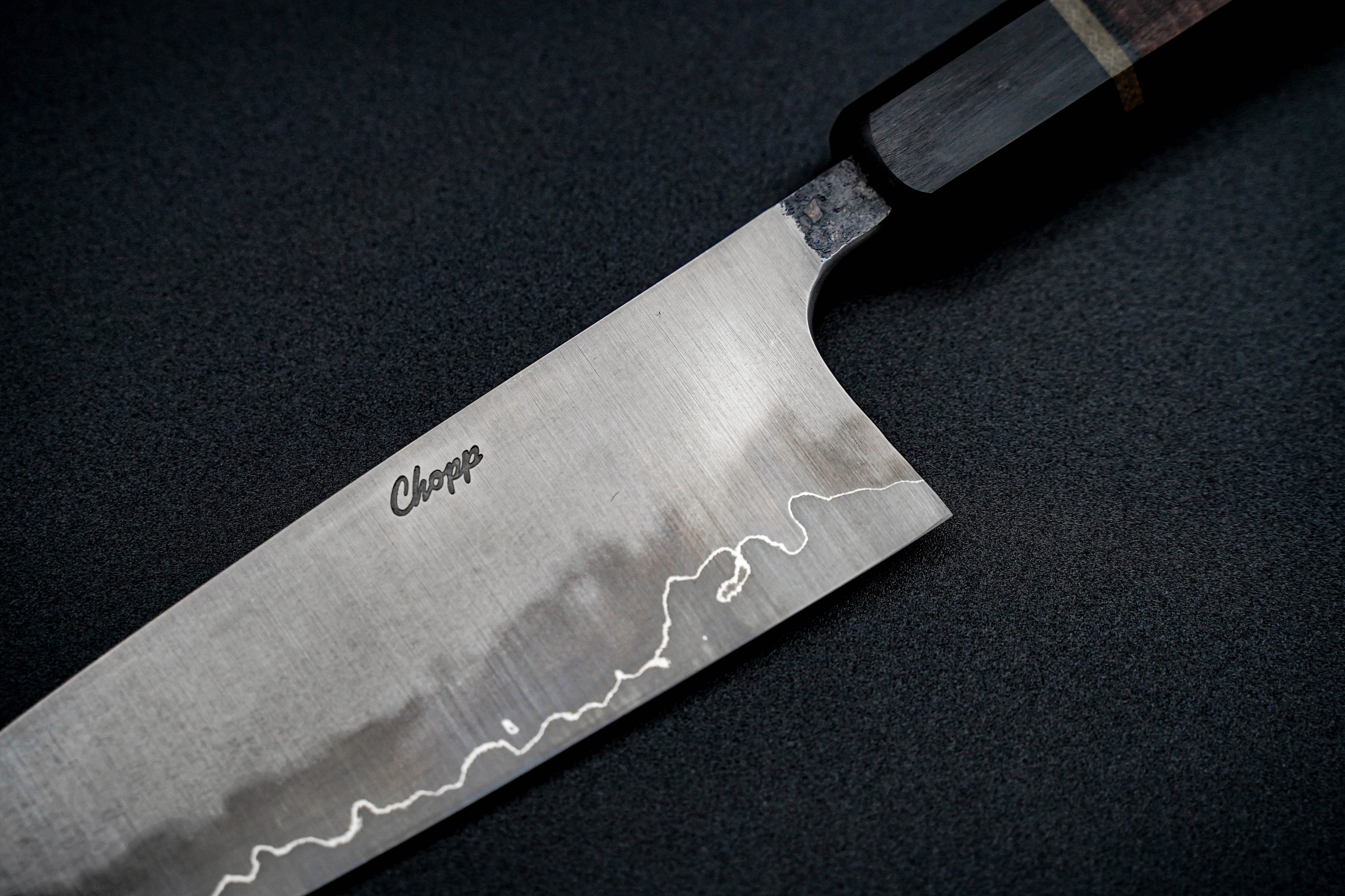 Premium Jamison Chopp 185mm Spicy White Funayuki Japanese Kitchen Knife - Ideal for Sushi, Sashimi & Precision Vegetable Cutting