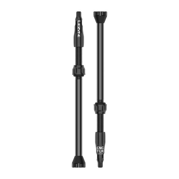 Lezyne CNC TLR Valve - High Performance Bike Tire Valve for Road & Mountain Bikes | Perfect for Tubeless & Presta Valve Systems | Cycling, Racing & Commuting Accessories