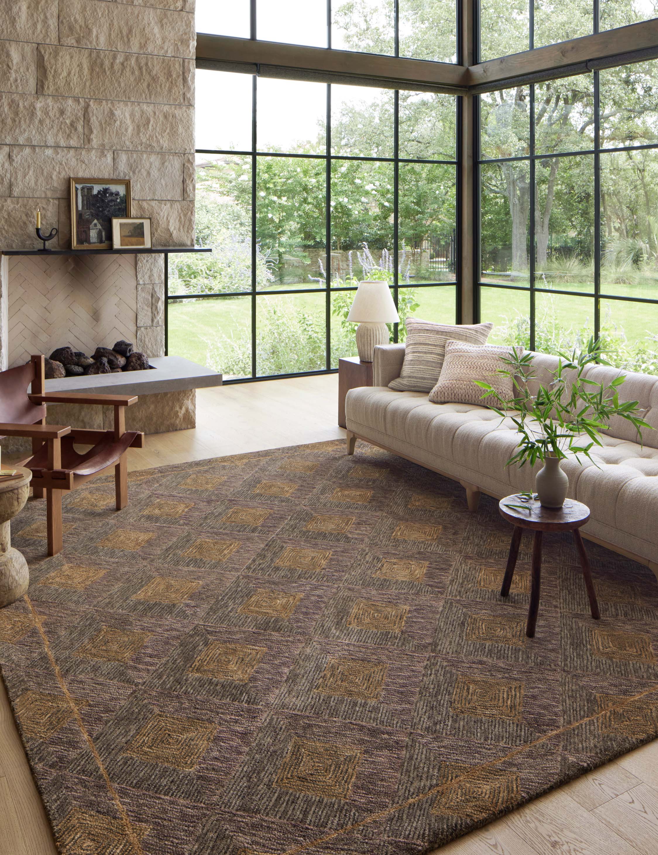 Hand Tufted Wool Rug by Dema - Soft & Durable for Living Room, Bedroom, or Office Decor