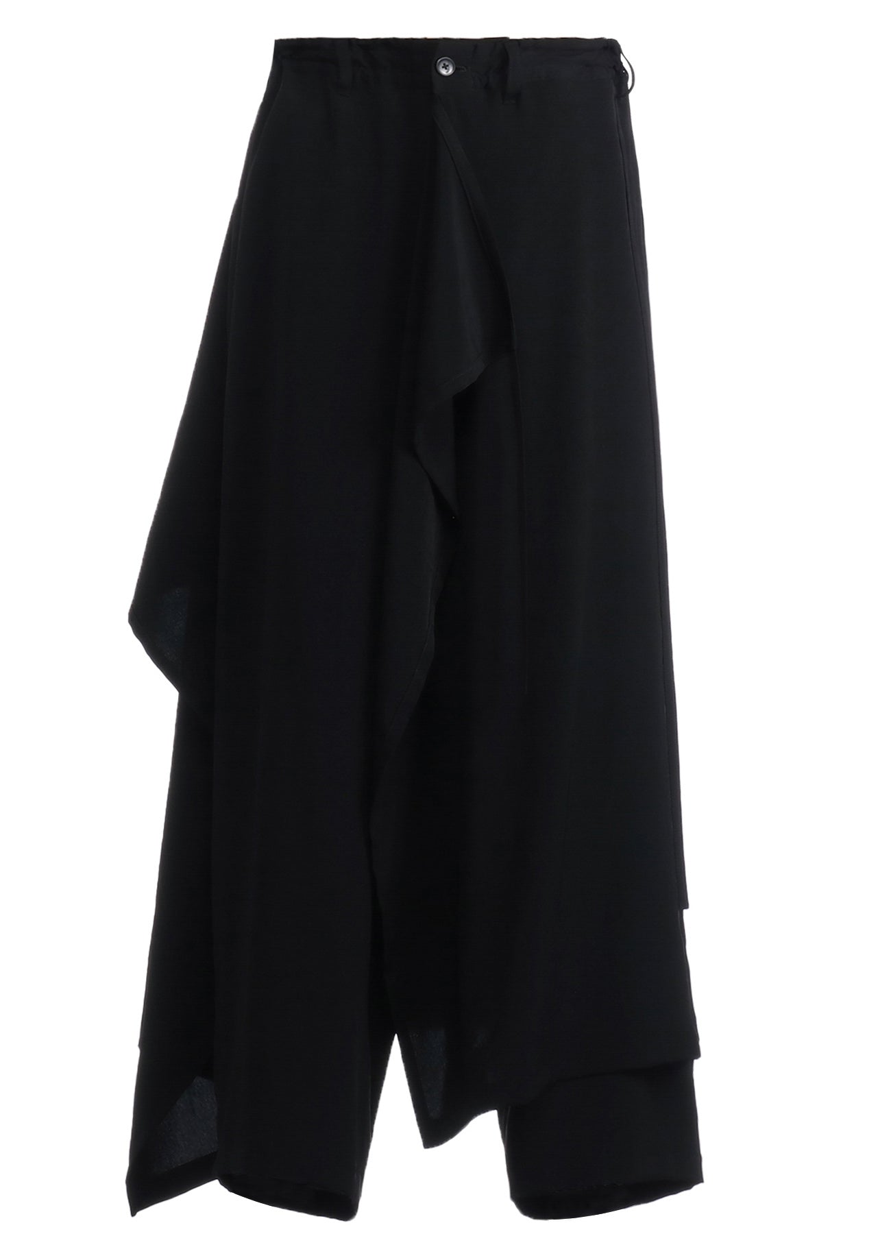 Crepe de Chine Bound Skirt Pants for Women - Elegant High Waist Flowy Palazzo Trousers - Perfect for Office, Party & Casual Wear