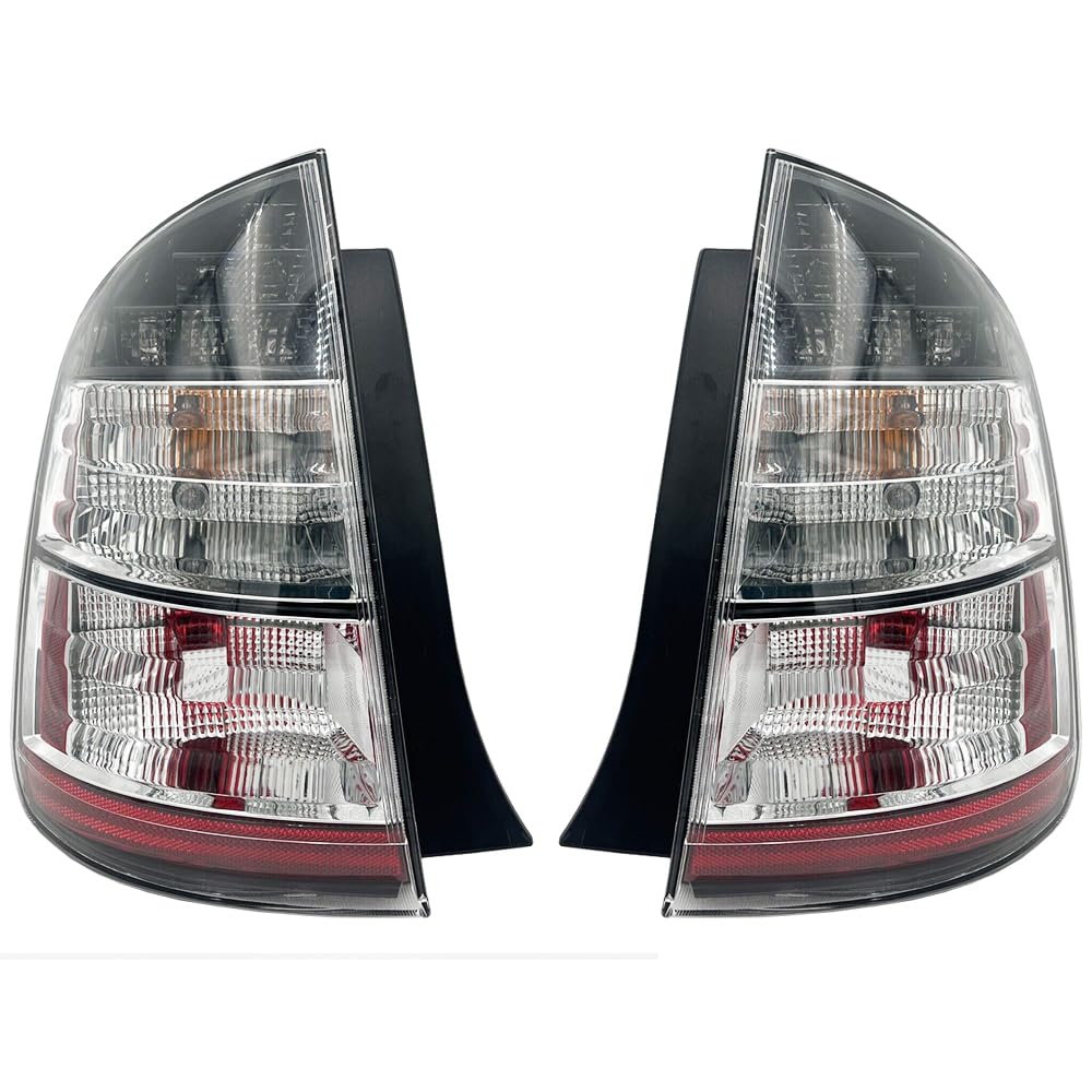 EPIC LIGHTING Halogen Replacement Tail Lights for 2004-2005 Toyota Prius (Pair) - Compatible with Part Numbers TO2818135, TO2819135, 8155147071, 8156147071 - Perfect for Night Driving & Enhanced Vehicle Safety