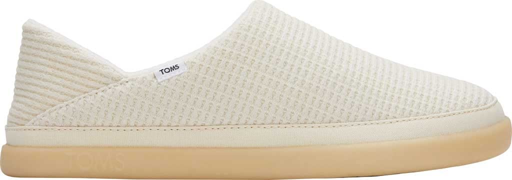 TOMS Women's Ezra Waffle Knit Clog Slippers - Comfortable House Shoes for Women, Cozy Indoor/Outdoor Slides for Relaxing at Home, Lounging or Quick Errands