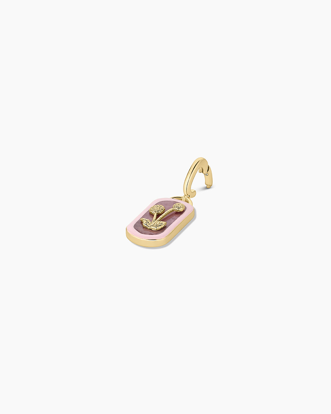 Power Gemstone Compassion Parker Charm - Healing Crystal Jewelry for Meditation & Spiritual Energy - Perfect for Yoga, Reiki & Mindfulness Practices