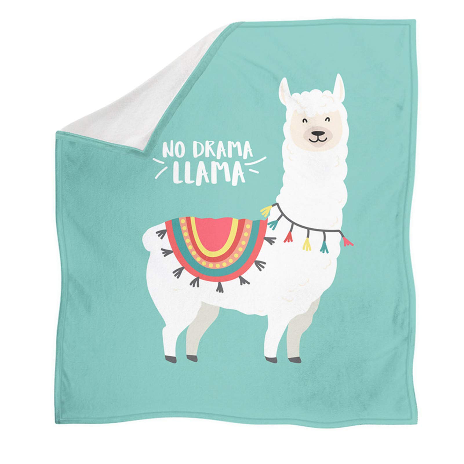 YSTARDREAM Soft Plush Alpaca Throw Blanket 27.6