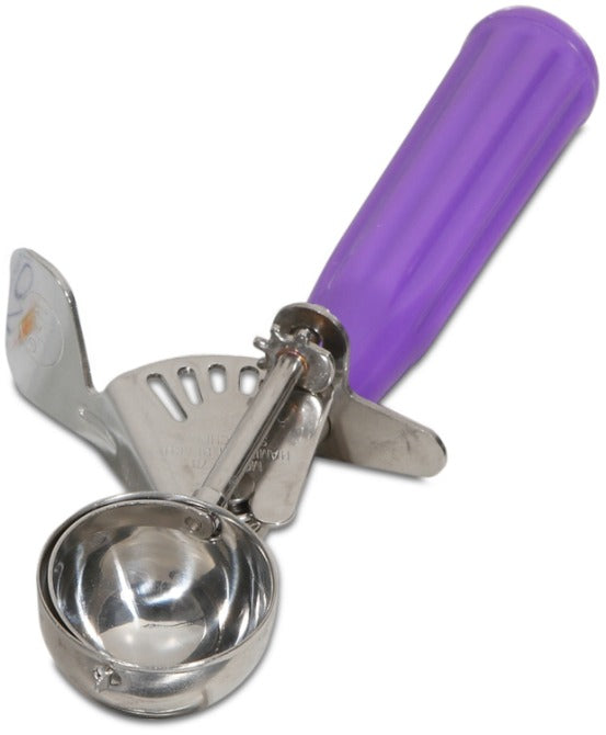 Commercial Disher Scoop - Stainless Steel Ice Cream & Cookie Dough Scoop for Professional Kitchens, Bakeries & Home Use – Perfect for Portioning, Serving & Scooping Ice Cream, Cookie Dough, Mashed Potatoes & More