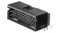 HDR Assy MOD II Shrouded Connector 4 Sides Double Row 100X100 with 025 SQ Posts - 25 Pack for PCB Circuit Board and Electronic Device Connections