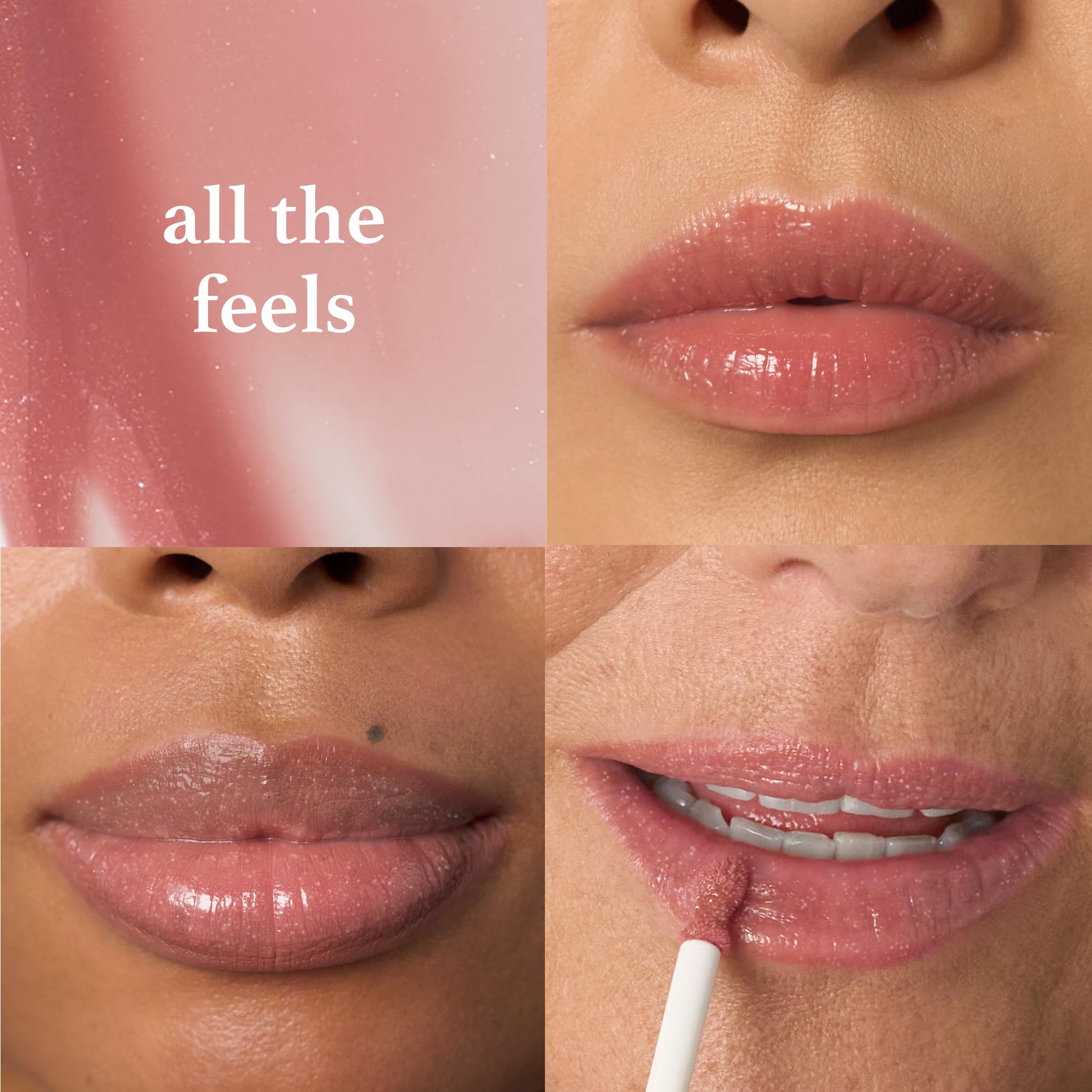 Julep Luscious Lips Duo: Tinted Lip Balm in Cinnamon Raisin & Plumping Lip Gloss in All The Feels - Hydrating, Glossy, Vegan Lip Colors with Vitamin E - Perfect Lip Care Set for Everyday Wear & Special Occasions