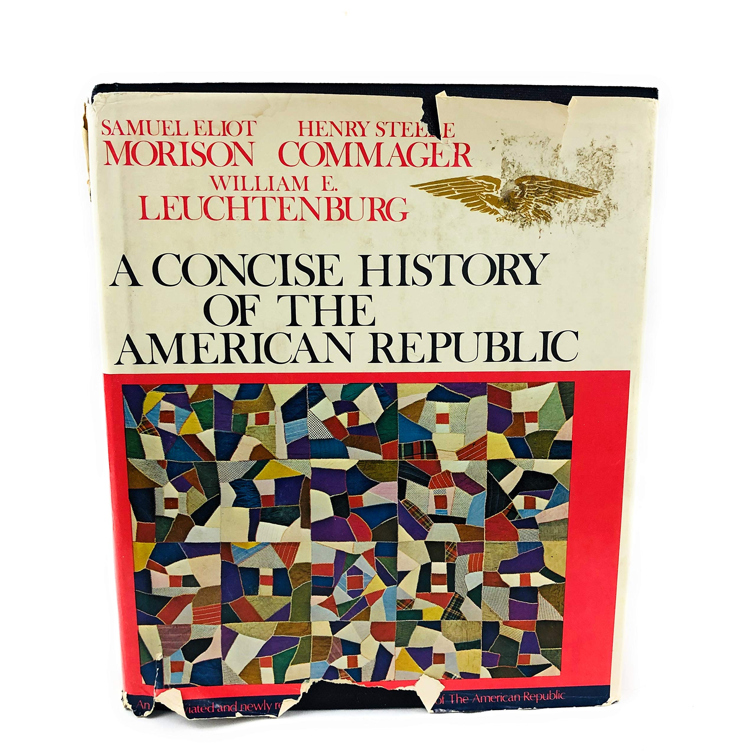 The Concise History of the American Republic by Samuel Eliot Morison - Classic US History Book for Students & History Enthusiasts - Perfect for Academic Study & American History Research