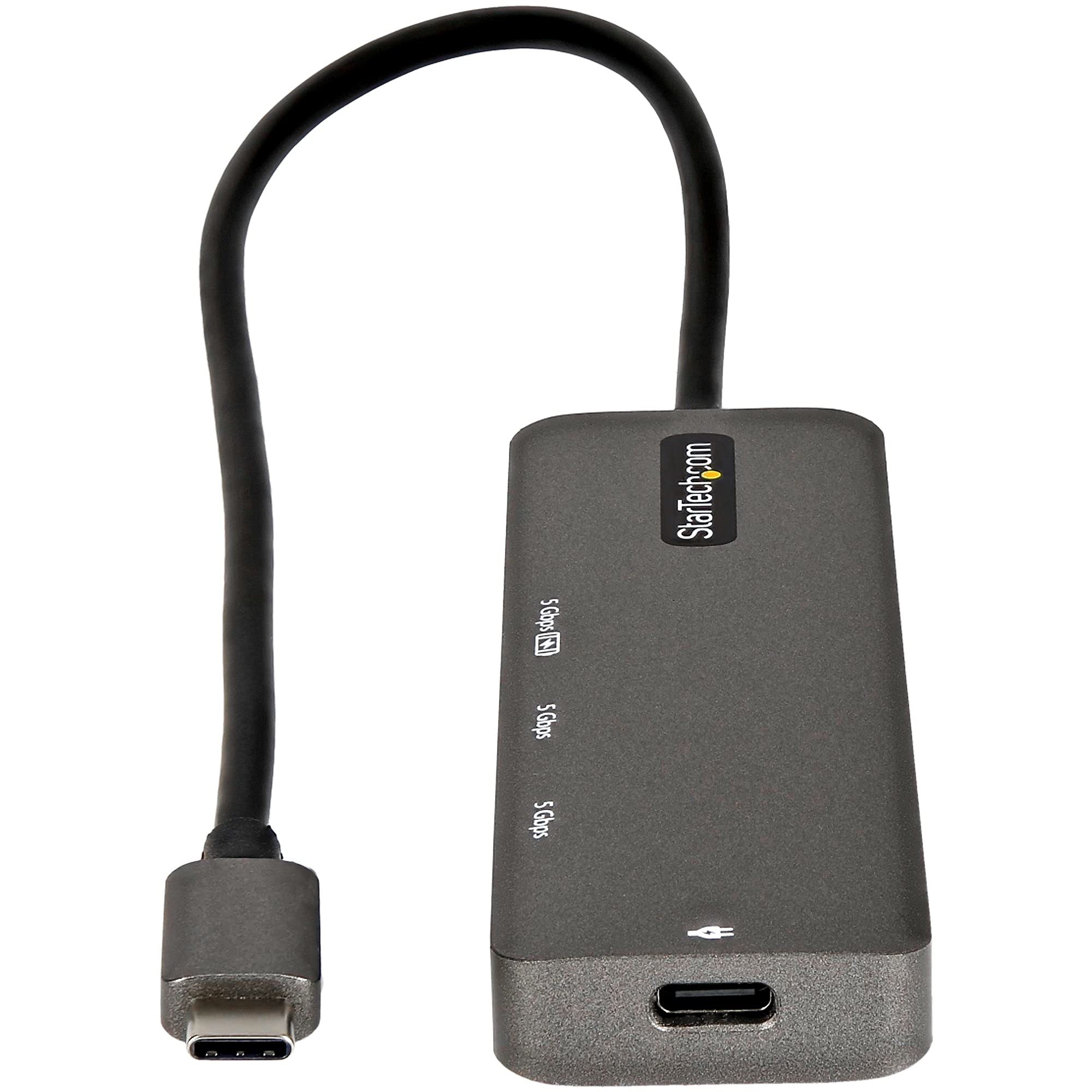 StarTech.com USB C Multiport Adapter - 4K 60Hz HDMI 2.0b with HDR10, 100W PD Charging, 4-Port USB 3.0 Hub - Compact USB-C Dock for MacBook Pro/Air, Dell XPS, Surface Pro - Ideal for Home Office, Gaming & 4K Video Streaming