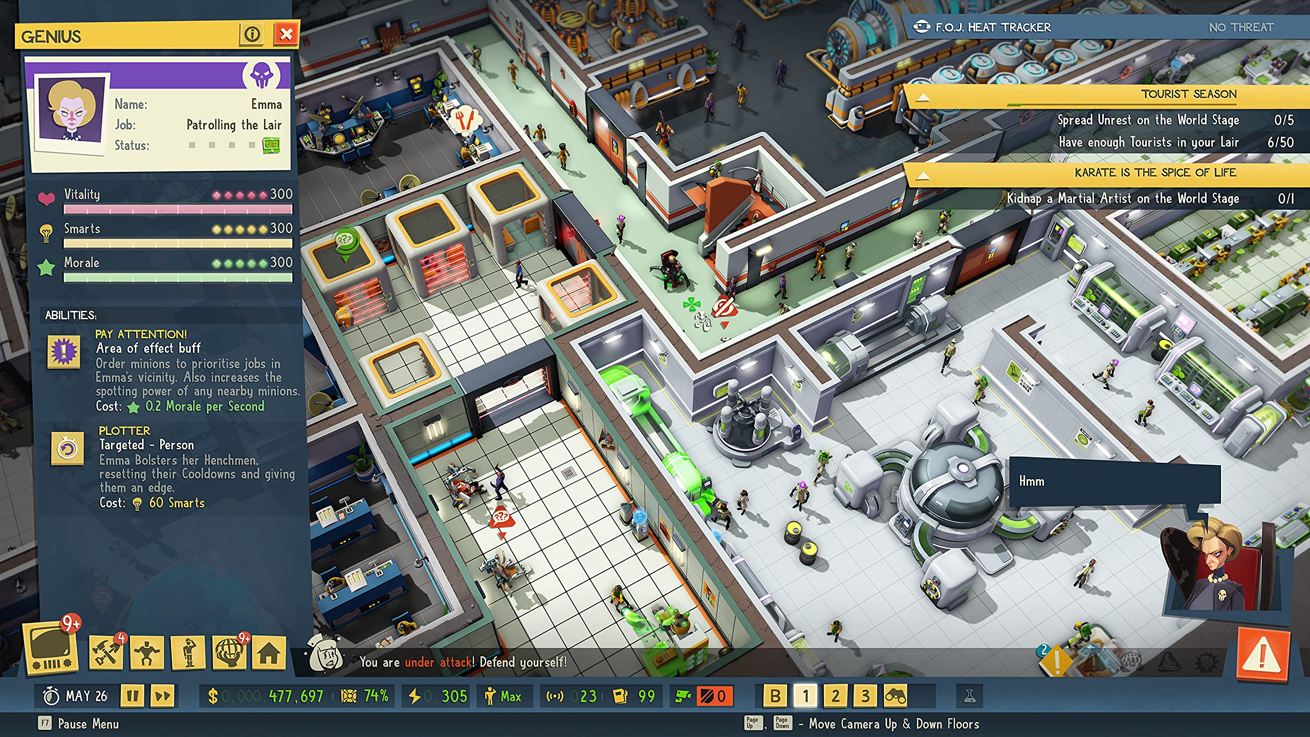 Evil Genius 2: World Domination - PS5 Game | Strategy Simulation for World Conquest | Perfect for Fans of Villain-Themed Gaming & Strategic Planning