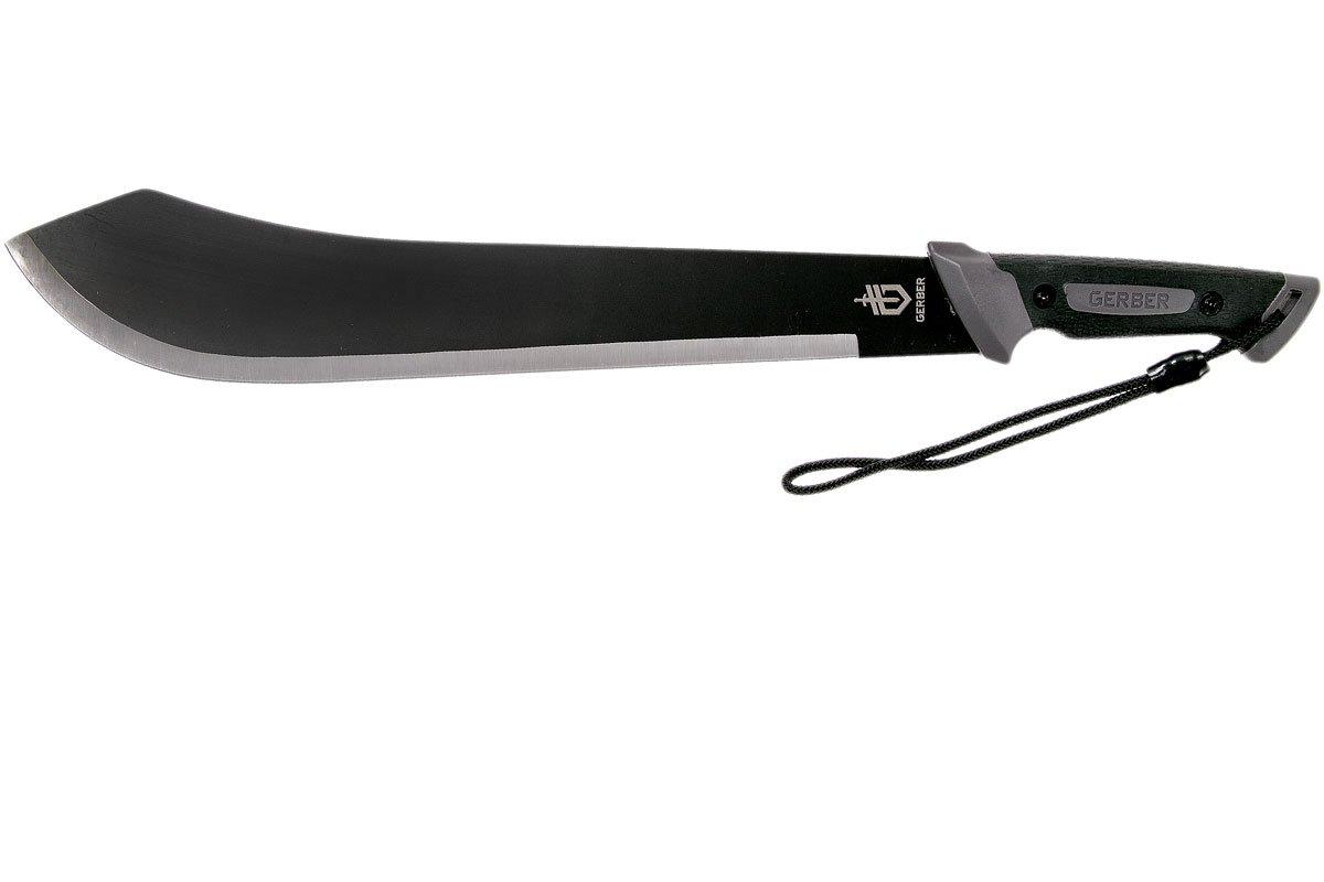Gerber Gator Bolo Machete Knife - High Carbon Steel Blade with Non-Slip Grip - Perfect for Camping, Hiking & Outdoor Survival