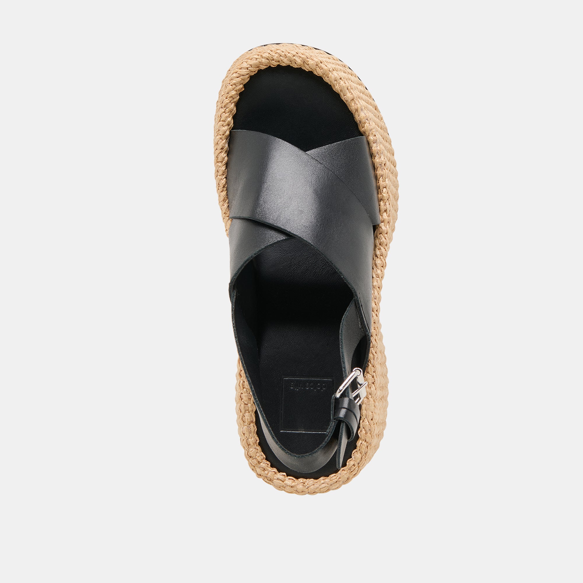 SKYLAR Women's Black Leather Wedge Sandals - Comfortable & Stylish for Casual Outings, Work, and Summer Fashion