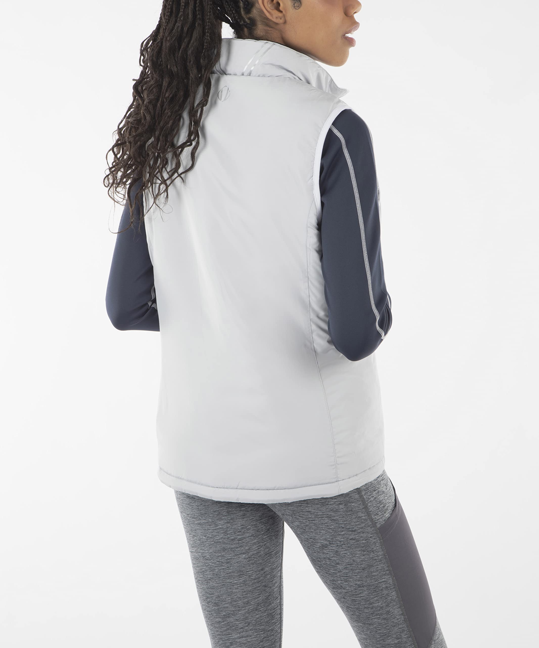 Sunice Women's Maci Ultra-Lightweight Windproof Reversible Thermal Vest - Winter Running, Hiking & Outdoor Activities Jacket for Cold Weather Protection