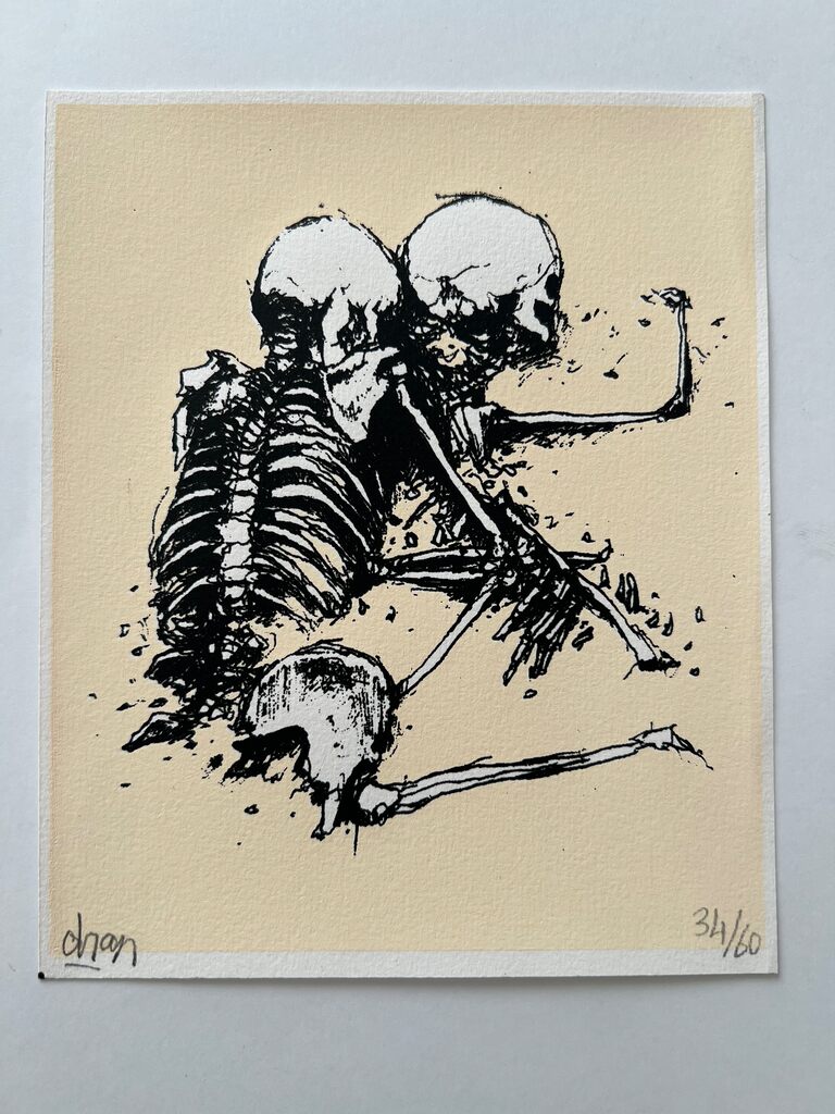 DRAN Skeleton Couple Halloween Decorations - Spooky Gothic Home Decor for Parties, Haunted Houses & Outdoor Yard Displays