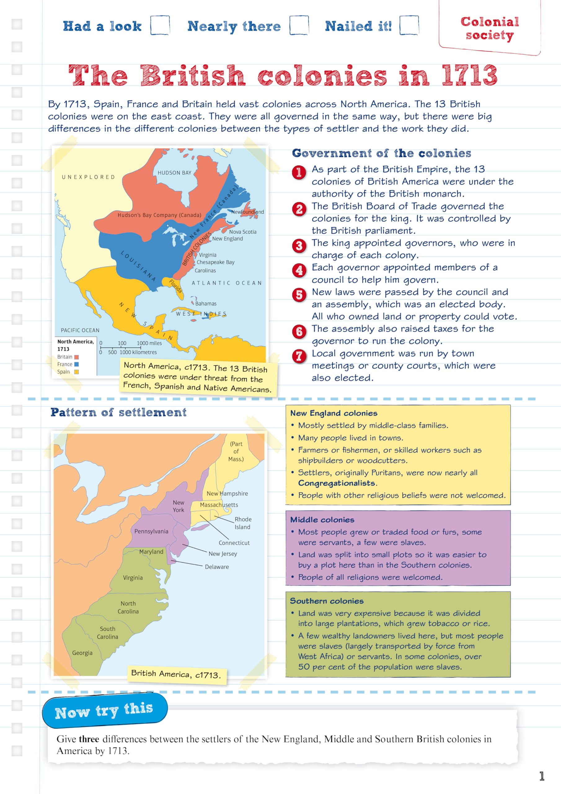 Pearson REVISE Edexcel GCSE History British America Revision Guide & Workbook - 2025/2026 Exam Prep with Online Quizzes & Study Resources | Perfect for GCSE Students, Homeschooling & Self-Study