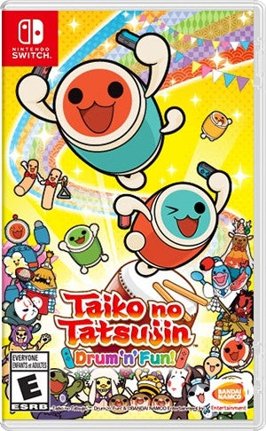 Taiko no Tatsujin Drum 'n' Fun! - Nintendo Switch Rhythm Game - Perfect for Parties & Family Game Nights