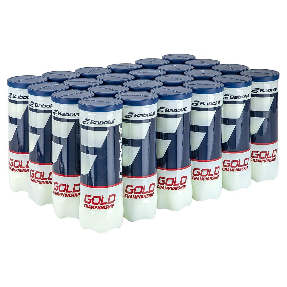 Championship Gold Tennis Ball Case - Premium Tennis Ball Holder for Storage & Travel | Perfect for Tennis Players, Coaches & Sports Enthusiasts