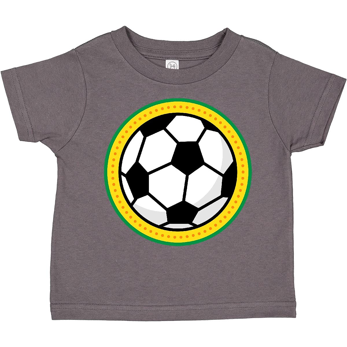 Inktastic Soccer Ball Sports Toddler T-Shirt - Cute Soccer Themed Tee for Toddlers & Kids - Perfect for Playtime, Sports Events & Casual Wear