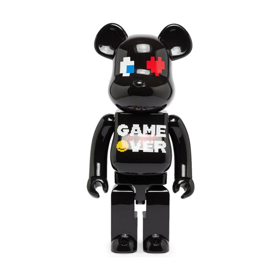 BE@RBRICK Pac Man × Grafflex × 9090 × S.H.I.P&Crew 1000% Collectible Vinyl Art Toy - Limited Edition Collaboration - Perfect for Display in Home, Office or Game Room Decor