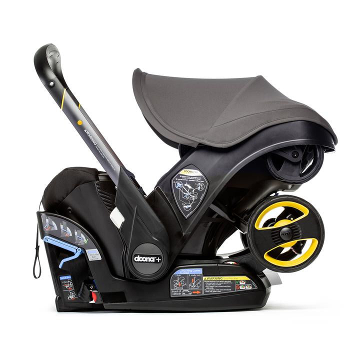 Doona Infant Car Seat and Stroller Combo with Base - Safe & Convenient Travel System for Newborns to Toddlers - Perfect for Airports, Shopping, and Family Outings