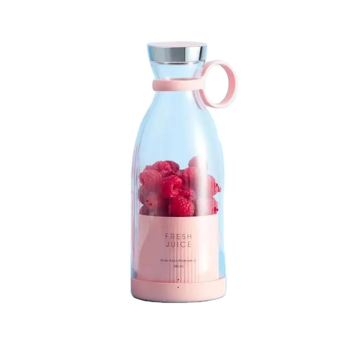 Portable Blender for Smoothies & Shakes - 11.8oz USB Magnetic Rechargeable Mini Juice Mixer Bottle - Perfect for Travel, Gym, Office, Camping & On-the-Go Healthy Drinks