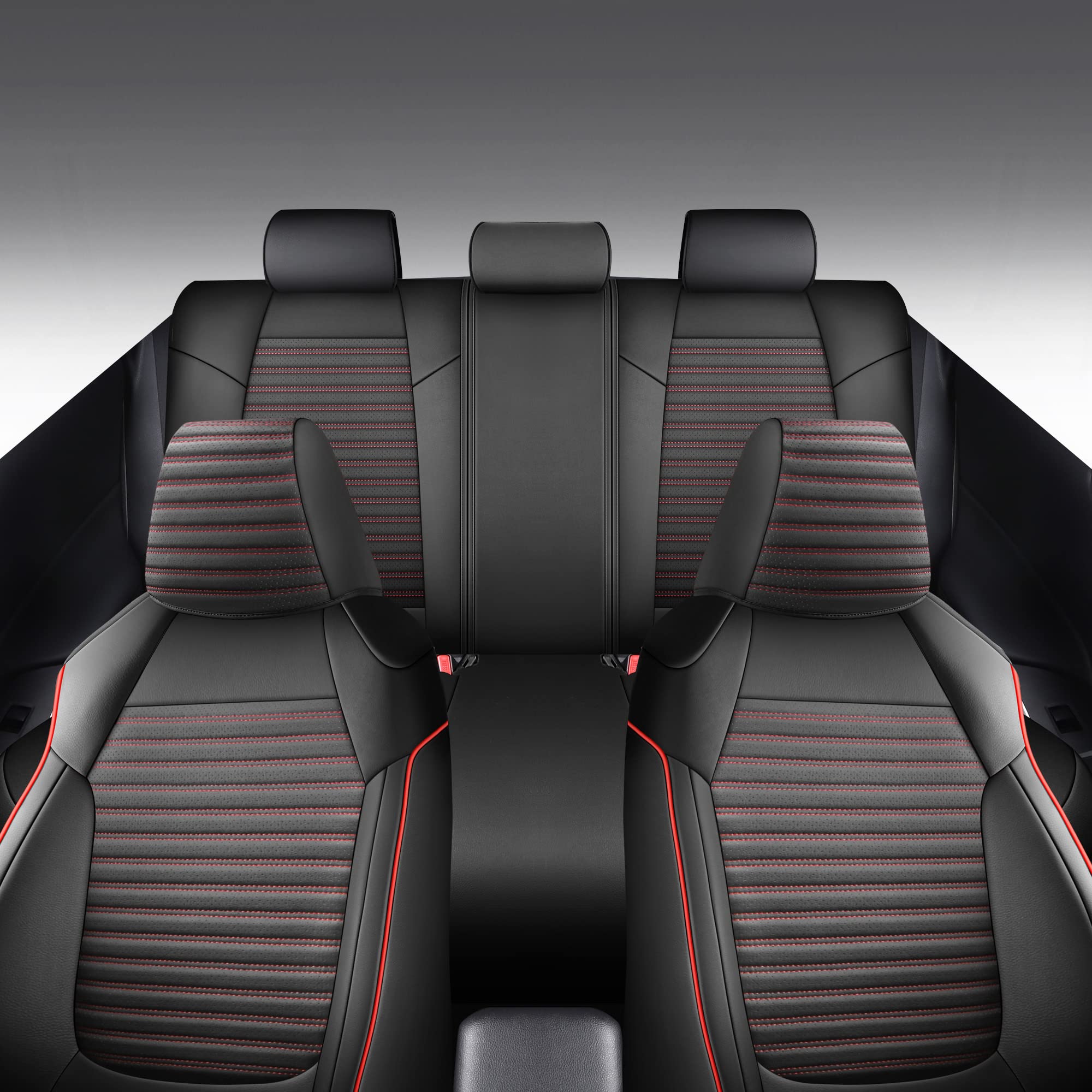 LINGVIDO Custom Fit Toyota RAV4 Seat Covers Full Set (2019-2025) - Premium Car Seat Protectors for LE, XLE, XLE Premium & Limited Models | Perfect for Road Trips, Daily Commutes & Family Adventures