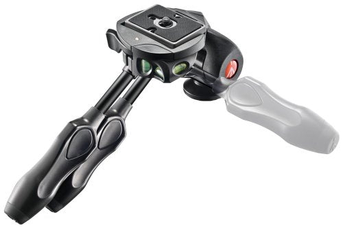 Manfrotto MH804 3WUS 3-Way Pan/Tilt Head for DSLR Cameras - Professional Tripod Head for Photography & Videography - Perfect for Travel, Studio & Outdoor Shooting