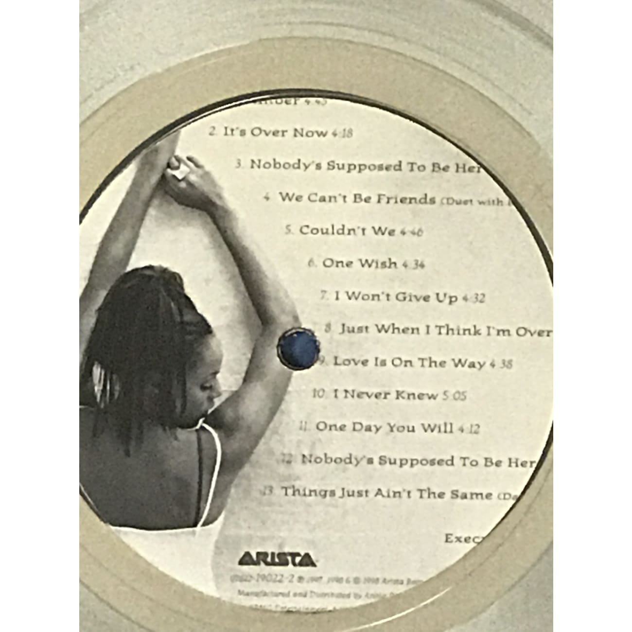 Deborah Cox One Wish RIAA Platinum Album Award - Official Music Collectible for Fans & Display