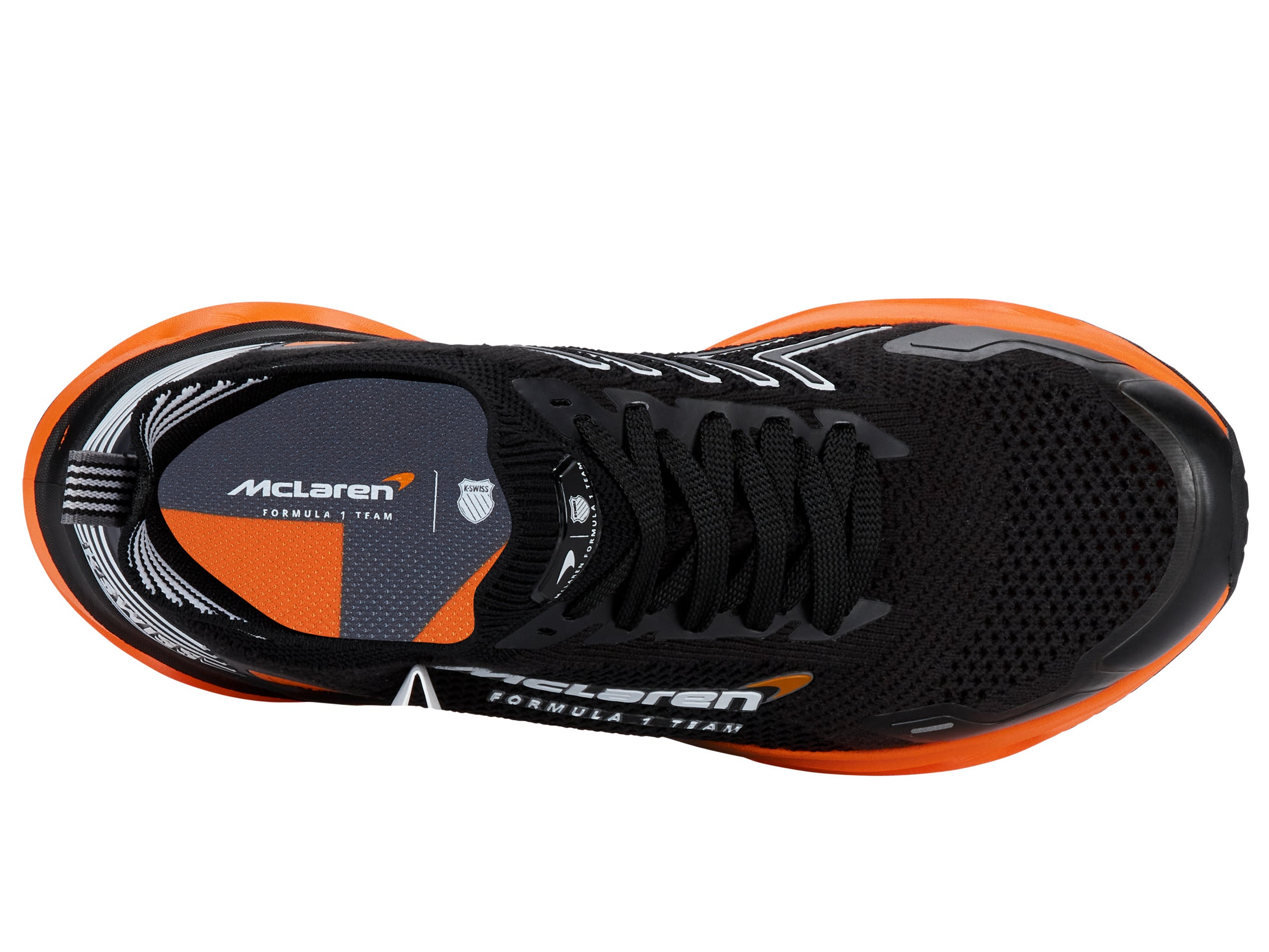 94414 073 M | IMPULSE TUBES LITE X MCLAREN F1 TEAM | BLACK/PAPAYA | Official McLaren Racing Merchandise | Lightweight Performance Socks for Motorsport Enthusiasts | Perfect for Racing, Training & Everyday Wear