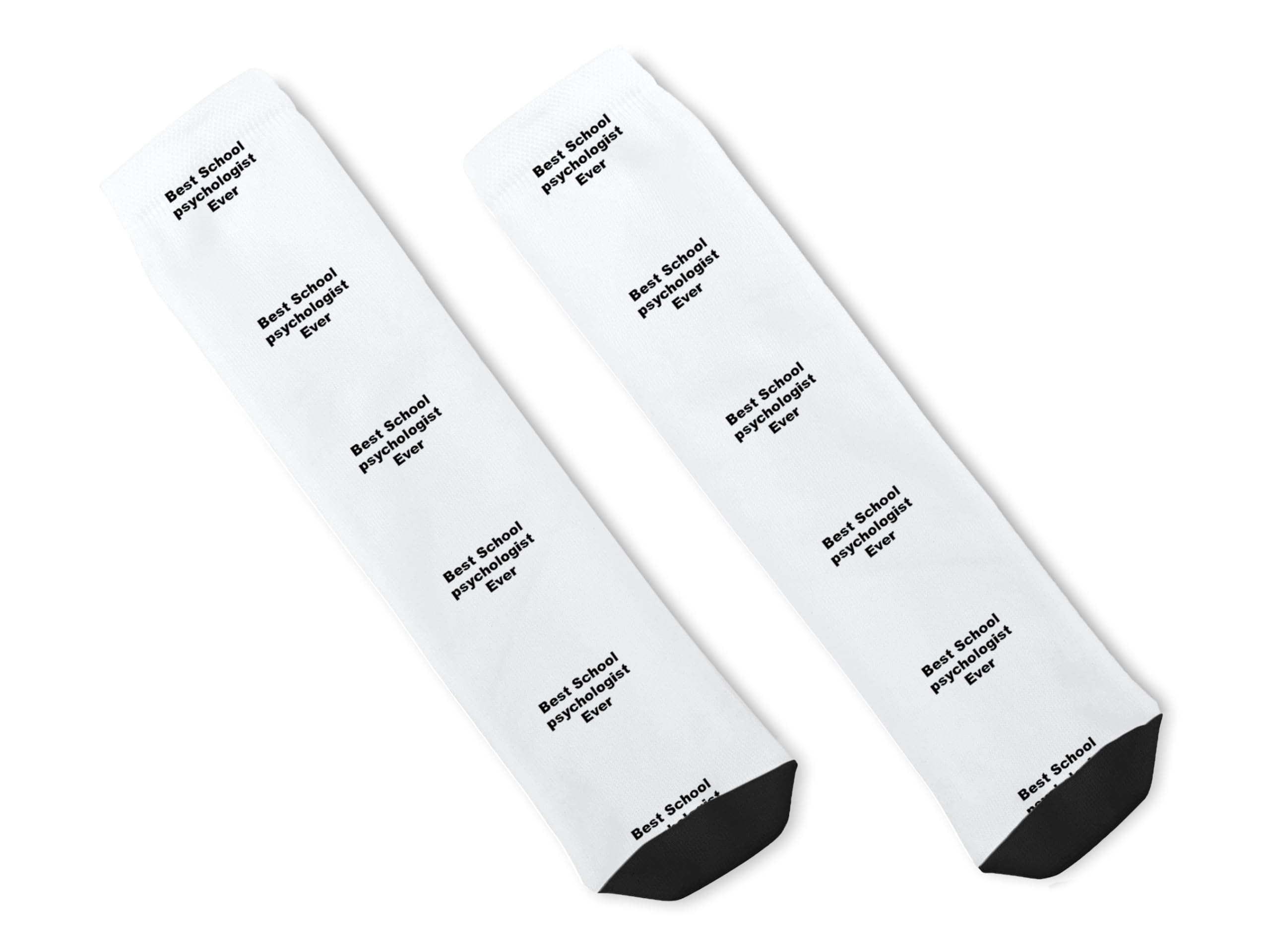 Best School Psychologist Ever Socks - Funny Novelty Socks for Teachers & Counselors - Perfect Gift for Educators & Mental Health Professionals