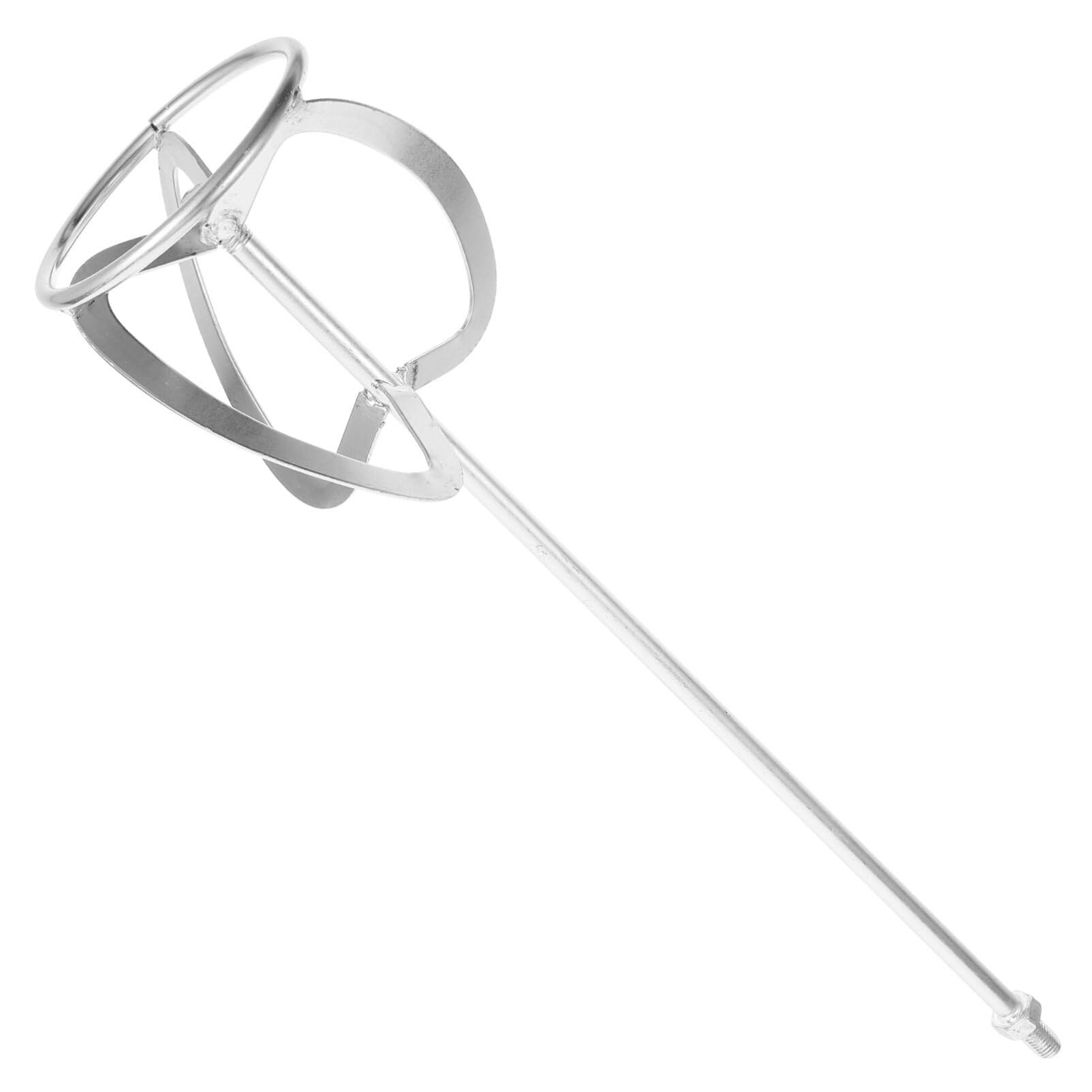 POPETPOP Drill Paint Mixer Attachment - 20.44 x 4.44in Steel Paint Stirrer for Cement, Mud & Paint Mixing | Compatible with Standard Drills | Perfect for Home Renovation, DIY Projects & Professional Painting
