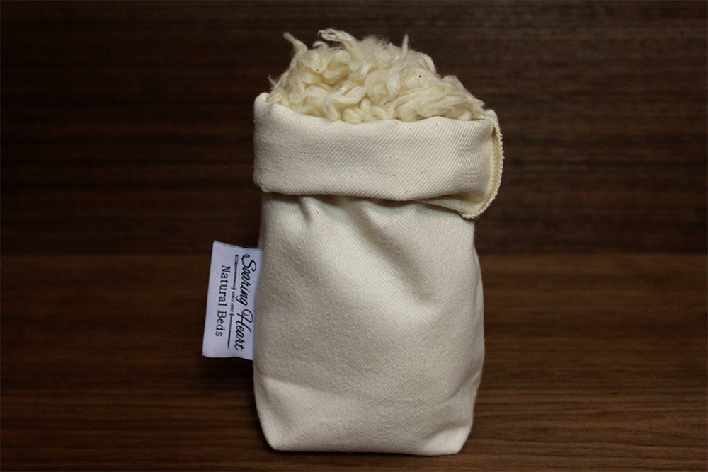 Organic Kapok Pillow for Side & Back Sleepers - Hypoallergenic, Breathable & Eco-Friendly - Perfect for Allergy Relief & Sustainable Bedroom Decor