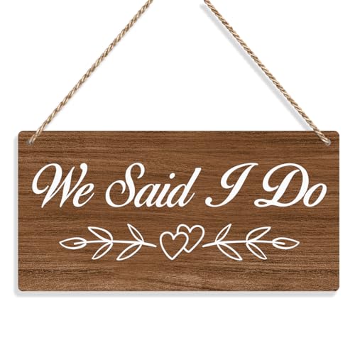 We Said I Do