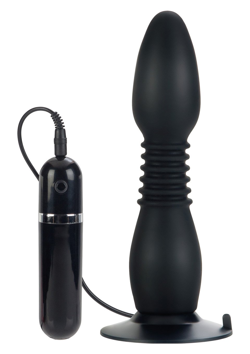 California Exotics Colt Easy Flex Glider - Soft Silicone Butt Plug for Men & Women (Black) | Comfortable & Flexible Anal Toy for Beginners & Advanced Play | Perfect for Couples, Solo Use & BDSM Exploration