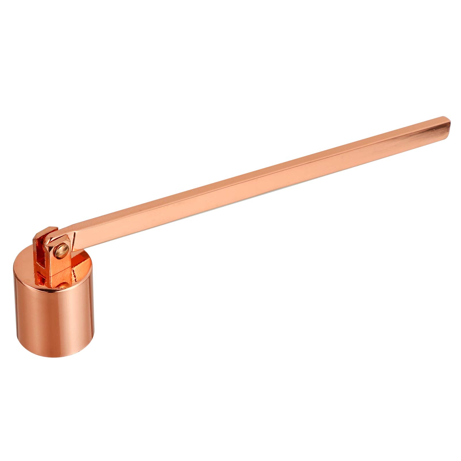 EXCEART 1Pc Long Handle Candle Snuffer & Wick Dipper - Perfect for Tea Lights, Altar, Fireplace, Church & Wedding Candles - Safe Fire Extinguishing Tool for Home Decor & Religious Ceremonies