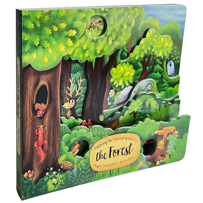 Exploring the Fascinating World of the Forest - Interactive Board Book for Kids | Nature Learning & Early Childhood Education | Perfect for Bedtime Stories & Classroom Activities
