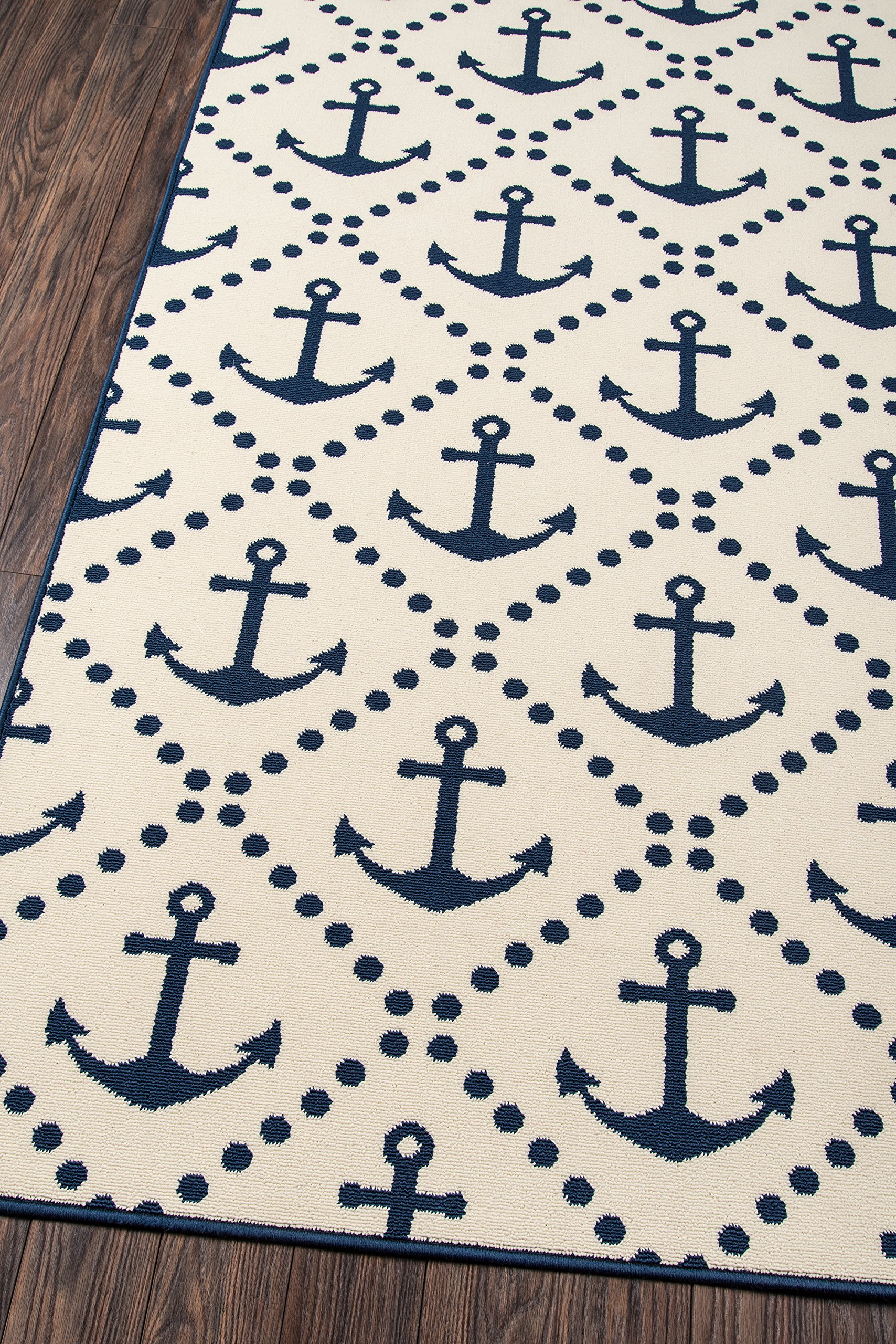 Momeni Baja Collection Ivory Area Rug 7'10