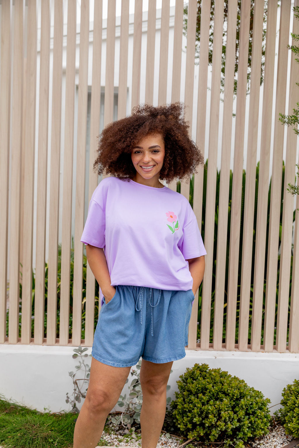Choose Kindness Tee in Pastel Lilac - Soft Cotton T-Shirt with Inspirational Message - Perfect for Casual Wear, Gifts & Kindness Campaigns