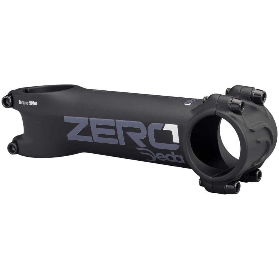 Deda Zero1 Stem 100mm 7 Degrees Black - Lightweight Bicycle Handlebar Stem for Road & Mountain Bikes - Perfect for Cycling Enthusiasts & Professional Racers