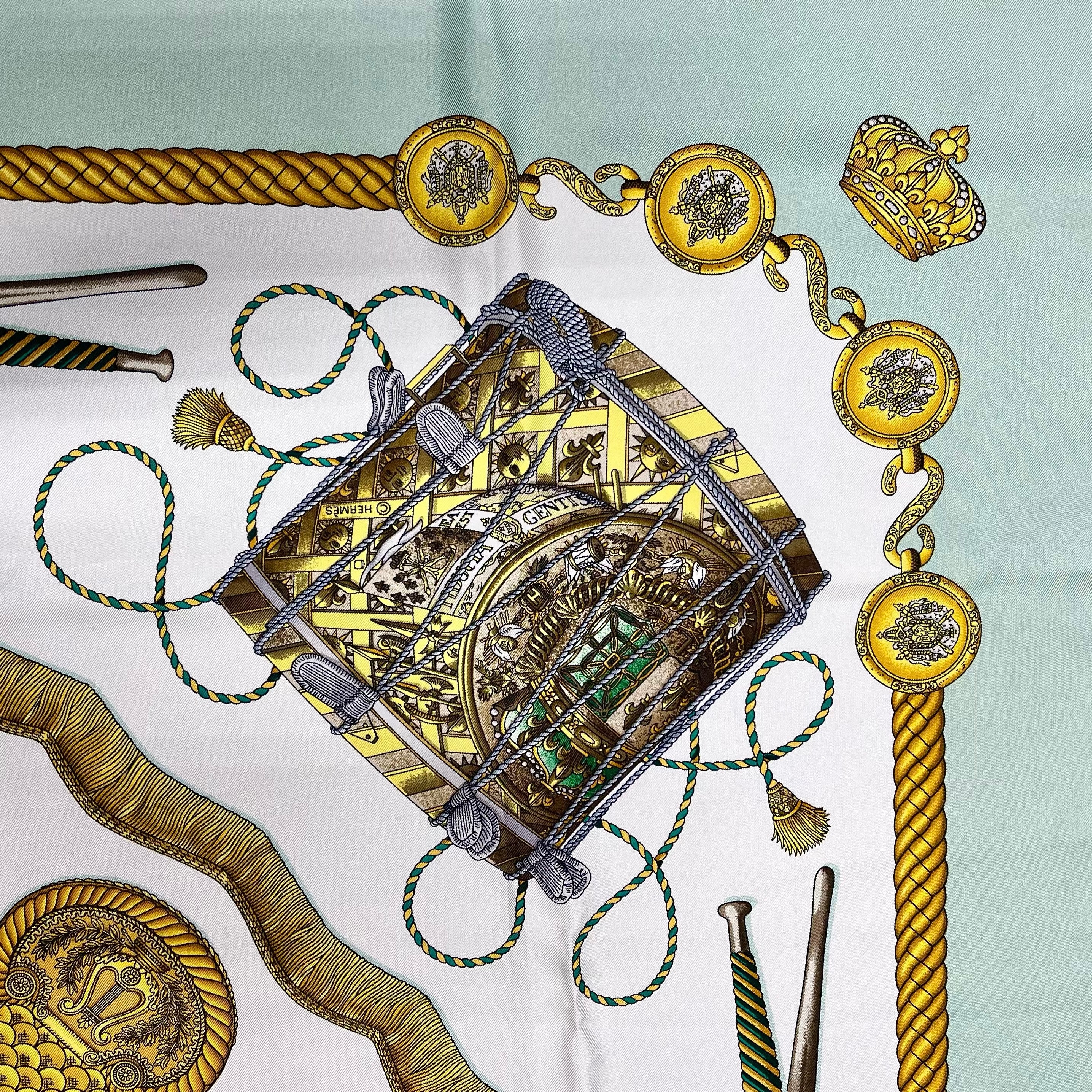 Luxury Hermes Silk Scarf for Women - Elegant Designer Fashion Accessory - Perfect for Gifts, Parties, and Special Occasions