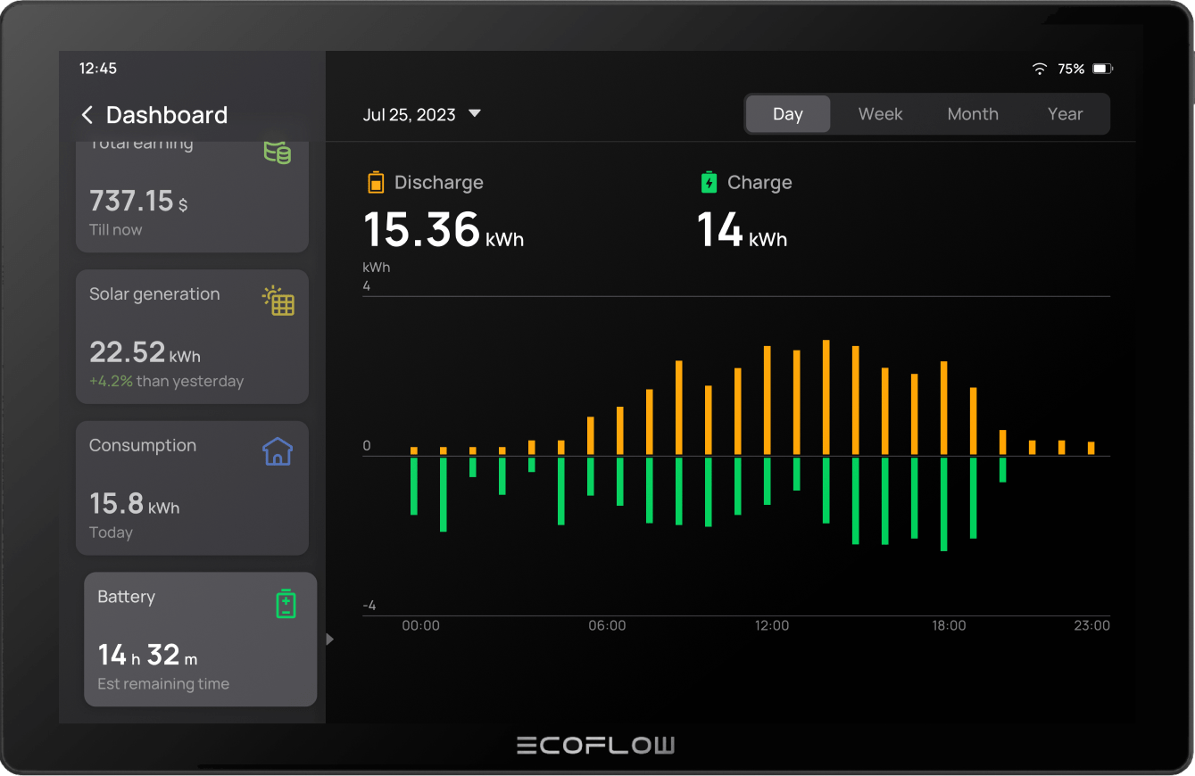 EcoFlow PowerInsight Home Energy Monitor - Track Electricity Usage & Save Energy | Smart Home Energy Management System for Solar Panels & Appliances | Perfect for Eco-Friendly Living & Cost Savings