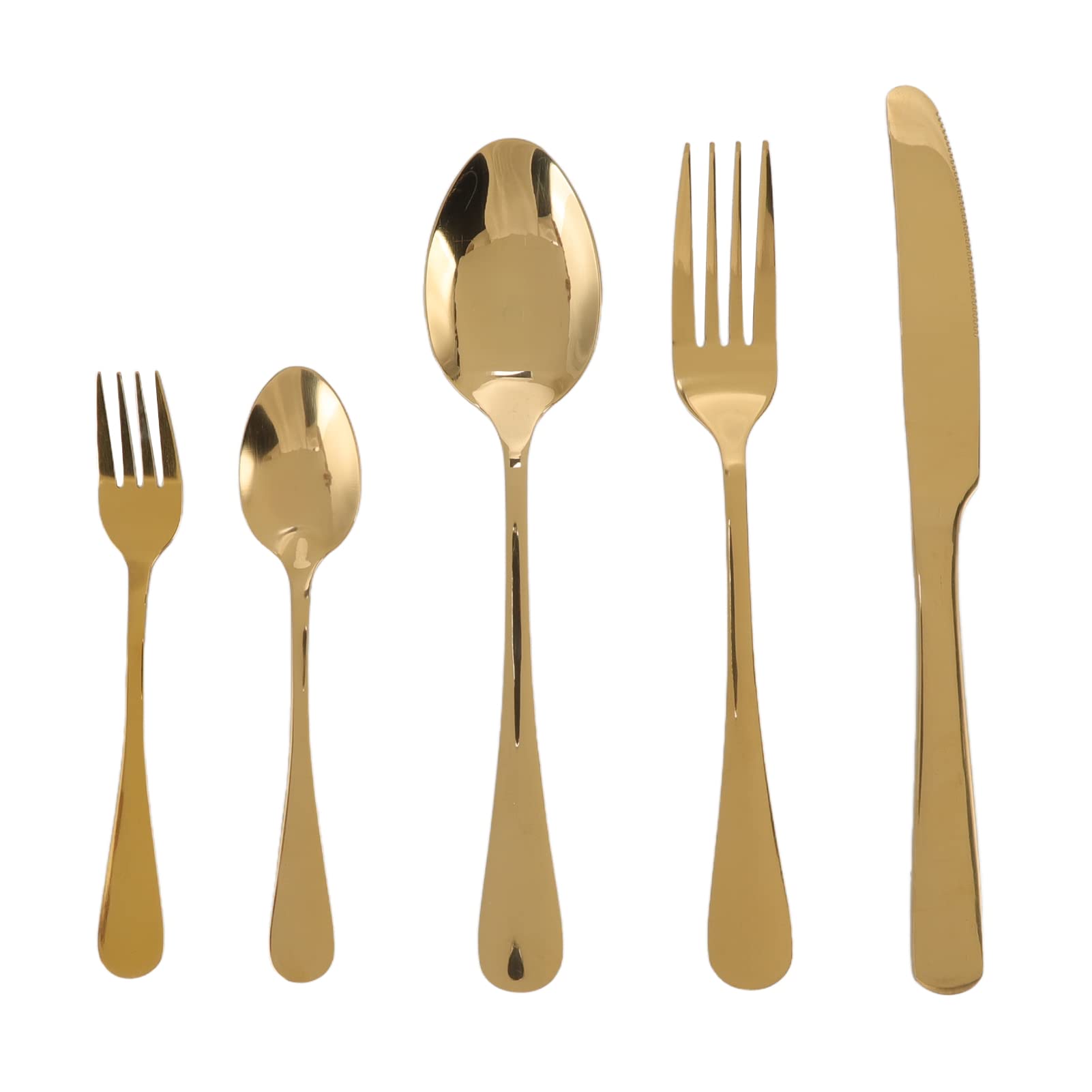 Premium 30-Piece Stainless Steel Cutlery Set - Mirror Finish Spoons, Knives & Forks - Elegant Dining Utensil Gift Set for Weddings, Housewarming & Dinner Parties - Dishwasher Safe Flatware for Restaurants & Home Use