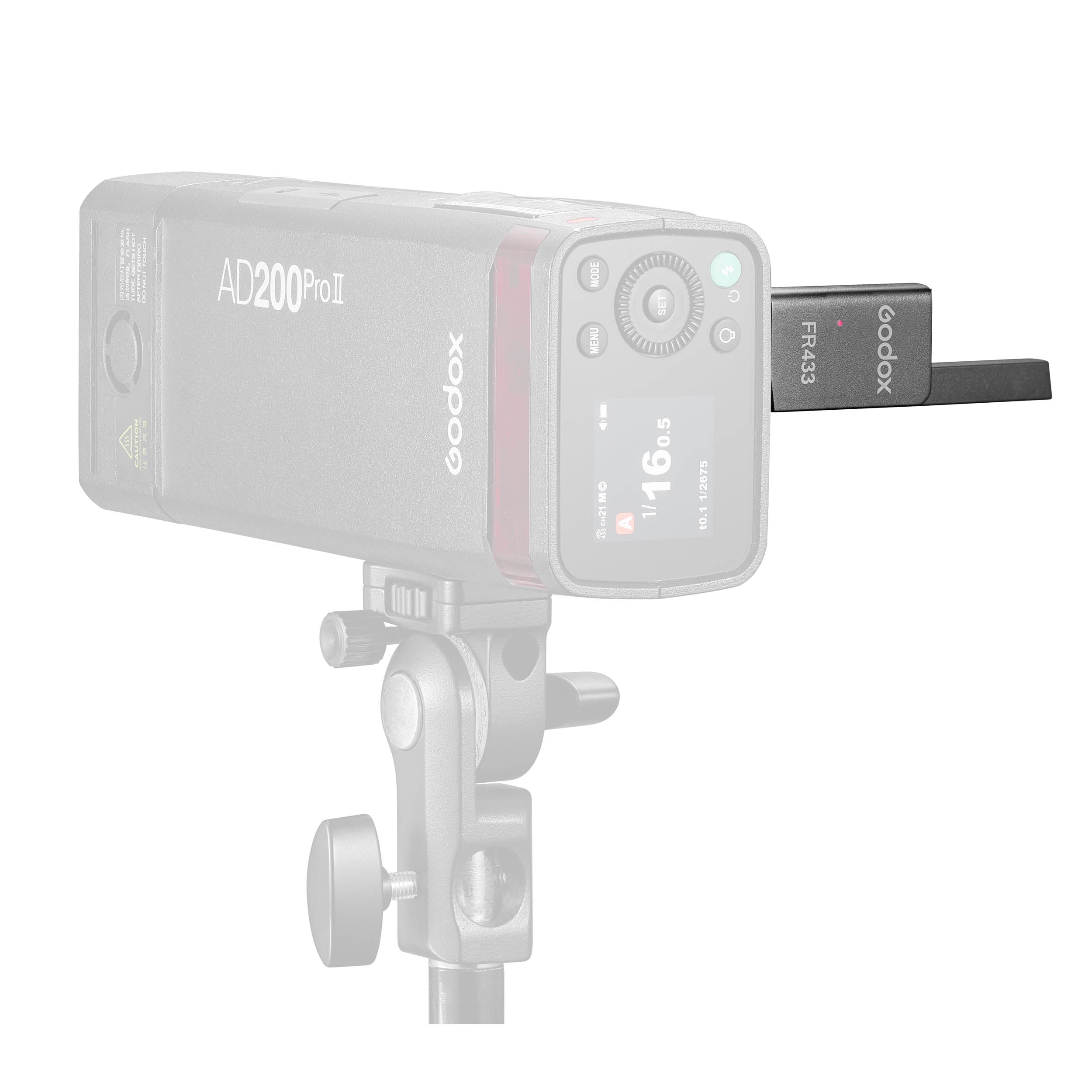 433MHz Wireless Flash Receiver FT433 Trigger - Compatible with Canon, Nikon, Sony DSLR Cameras - Perfect for Studio Photography, Outdoor Shoots & Event Coverage