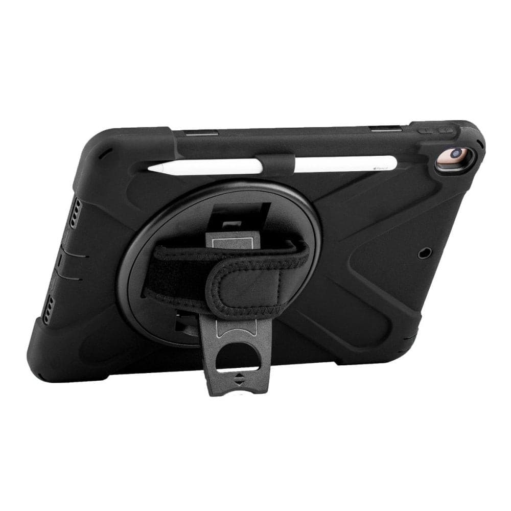 3sixT Apache Case with Pen Holder for iPad 10.2 (7th/8th/9th Generation) - Black | Protective Cover for Work, School & Travel