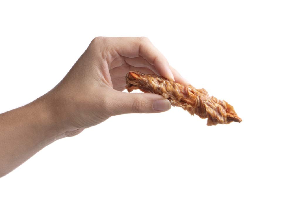 100% USA Made Chicken Breast & Sweet Potato Dog Treats - Crunchy Natural Chews for Small & Large Dogs (4oz) - Perfect for Training Rewards & Dental Health