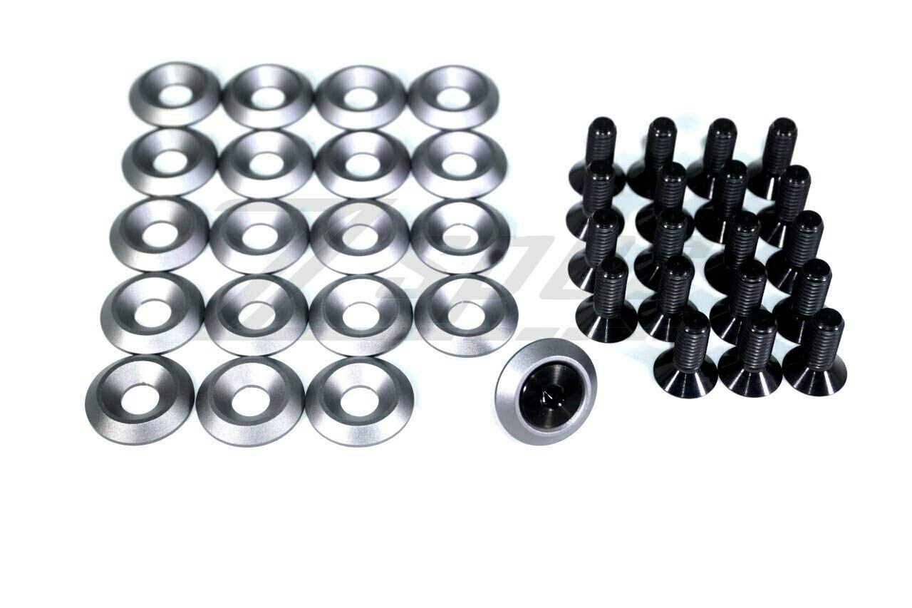 Titanium-Series Dress-Up Fastener Kit for Scion xB (2003-2015) - Light Blue & Purple Car Accessories | Perfect for Customizing & Enhancing Vehicle Appearance